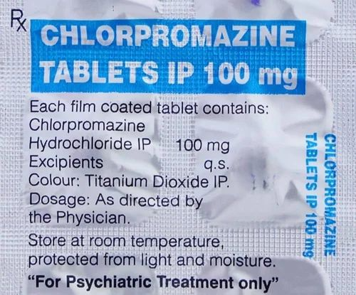 Chlorpromazine 100mg Tablets - Image 2