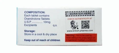 Anaoxan Oxandrolone 10mg Tablets - Image 2
