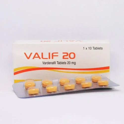 Valif Vardenafil 20mg Tablets