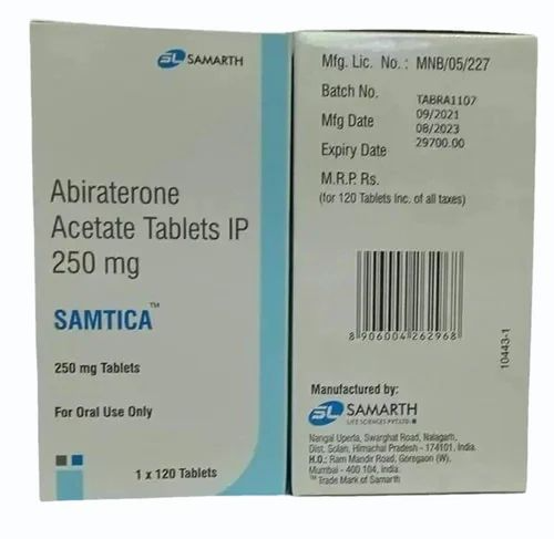 Samtica Abiraterone Acetate 250mg Tablets - Image 3