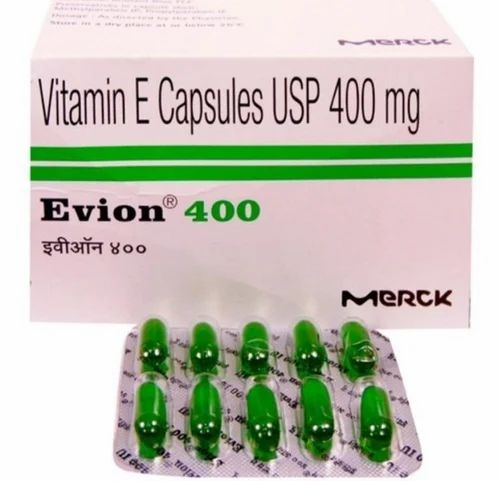 Evion Vitamin E Soft 400mg Capsule