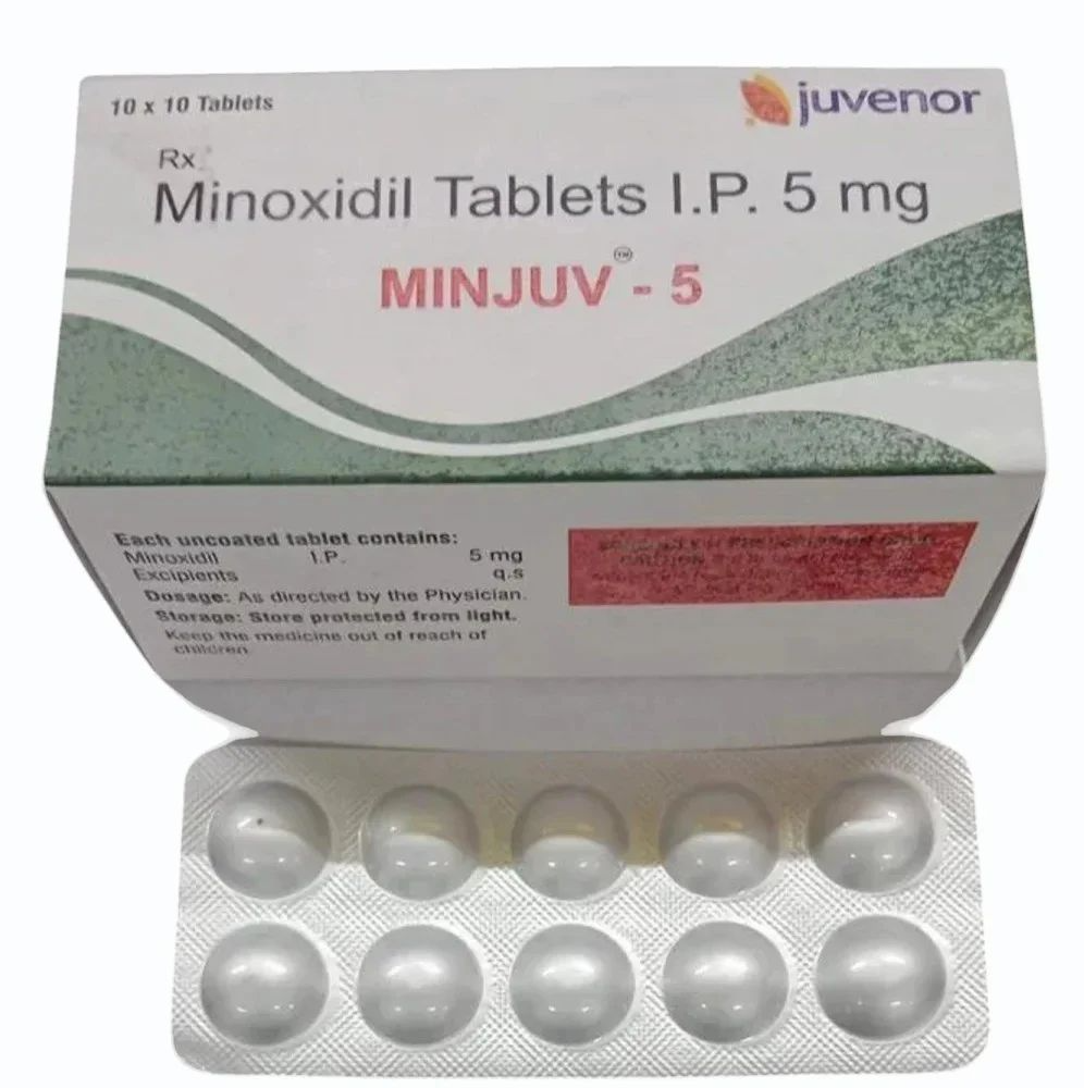 Minjuv Minoxidil 5mg Tablets - Image 2