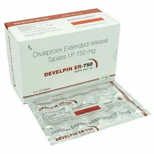 Develpin Er Divalproex Extended Release 750mg Tablets - Image 2