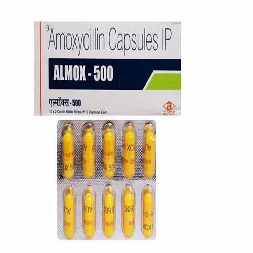Almox-500 Amoxicillin 500mg Capsule - Image 2