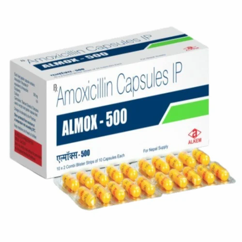 Almox-500 Amoxicillin 500mg Capsule