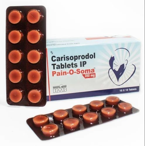 Pain O Soma Carisoprodol 350mg Tablets