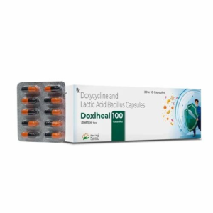 Doxiheal Doxycycline lactic acid Bacilus 100mg capsules