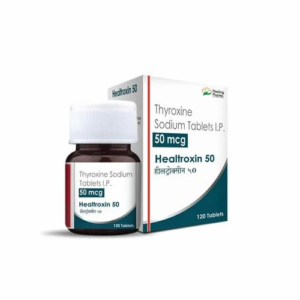 Healtroxin Thyroxine 50 Mcg Tablet