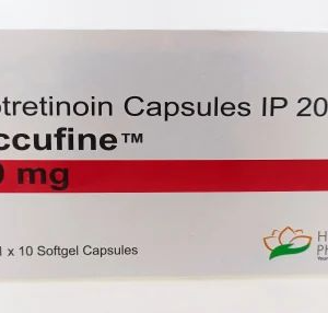 Accufine Isotretinoin 20mg Capsule