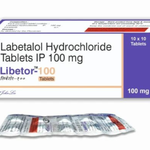 Libetor Labetalol Hydrochloride 100mg Tablet