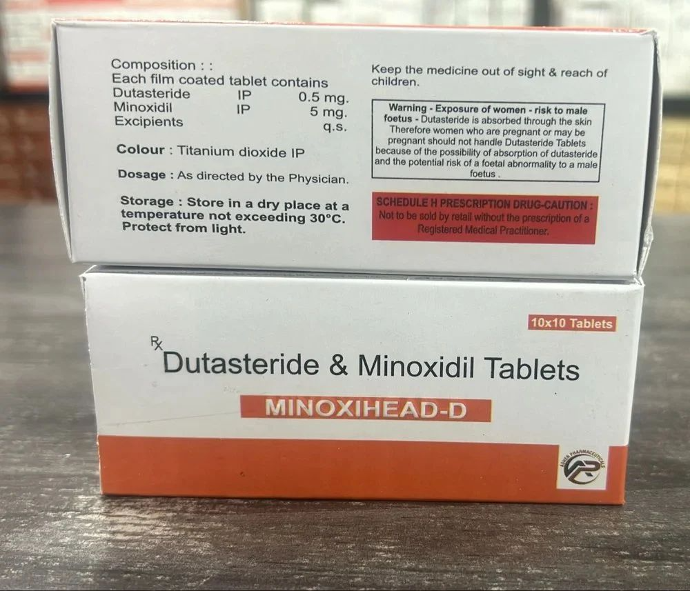 Minoxihead D Dutasteride & Minoxidil Tablet - Image 2