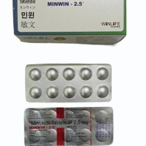 Minwin Minoxidil 2.5mg Tablet