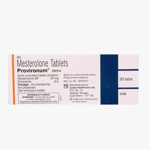 Provironum Mesterolone 25 Mg Tablets - Image 2
