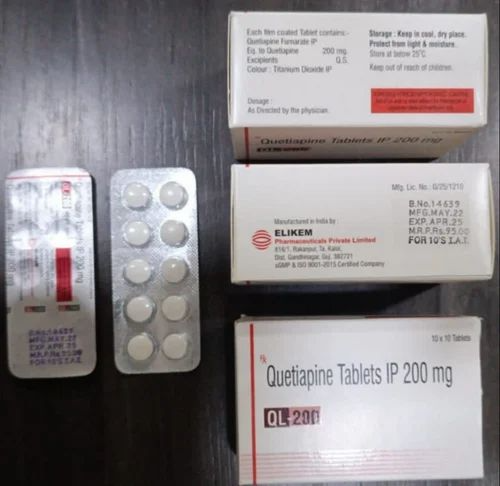 SEROQUIT Quetiapine 50,100,200, 300mg Tablets - Image 3