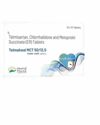 Telmaheal Mct 50/12.5, 50 mg Tablet - Image 2