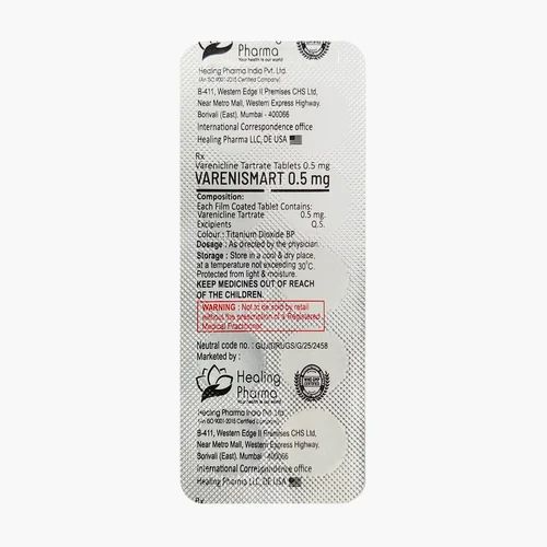 Varenicline Varenismart 0.5 mg Tablets - Image 2