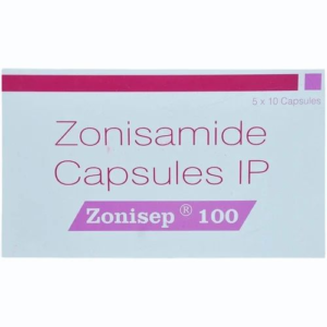 Zonisep Zonisamide 100mg Capsule
